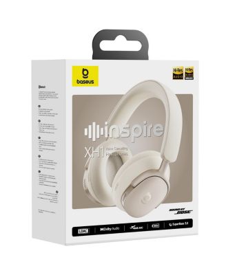 Inspire XH1 ANC Headphones, Sound by Bose, Dolby Audio, Adaptive ANC, Hi-Res Audio, 100H Playtime