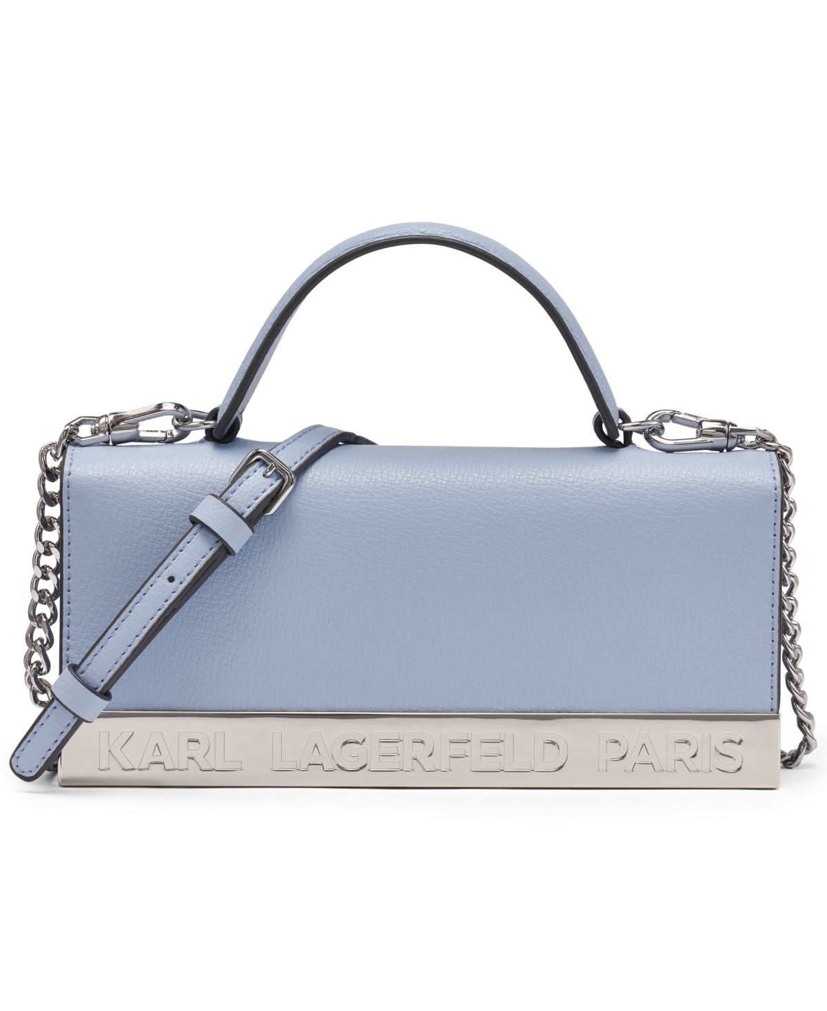 Karl Lagerfeld Paris Jacqueline Crossbody In Blue