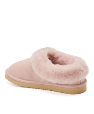 Women's Fireside by Adelaide Genuine Shearling Clog Slipper