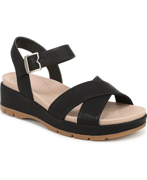 Женские сандалии Dr. Scholl's Free Love Strappy, цвет: Чёрная искусственная кожа