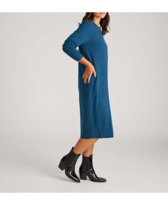 Plus Size Fine Knit Everyday Sweater Dress