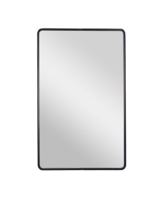 Afsin Wall Mirror with Silver Backed Glass for Clarity for Entryways, Bathrooms & More
