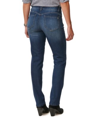 Petite AB Solution High-Rise Straight Leg Jeans
