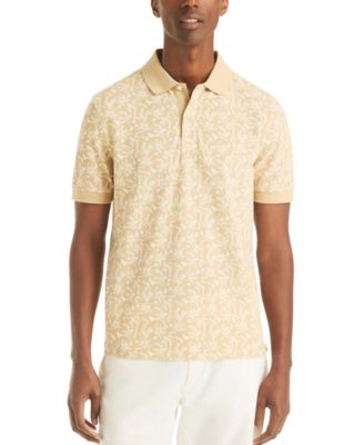 Nautica - Men's Classic-Fit Printed Polo Shirt