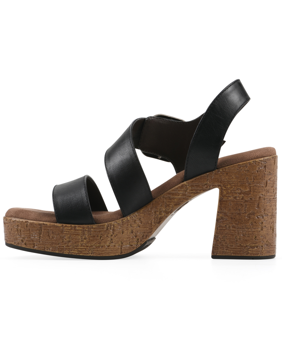 White Mountain Women's Barb Platform Sandal