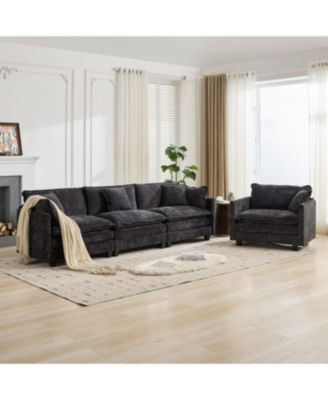 Streamdale Cloud Couch: Flexible, Modular Chenille Sofa for Ultimate Comfort