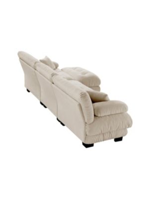 Luxury Modular Sectional Sofa Couch, Oversized L Shaped Cloud Couch