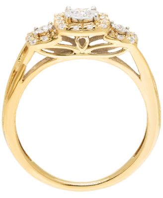 Diamond Bridal Set (1/4 ct. t.w.) in 10k Gold