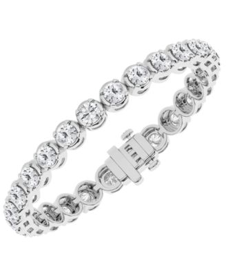 Diamond (12 ct. t.w.) Bracelet in 14k White Gold