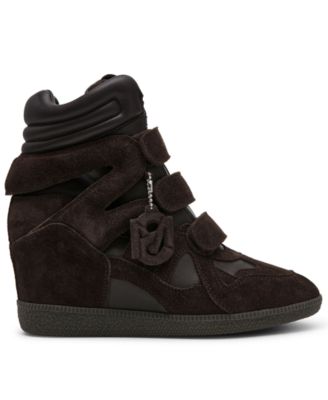 Women's Mavis High-Top Lace-Up Wedge Sneakers