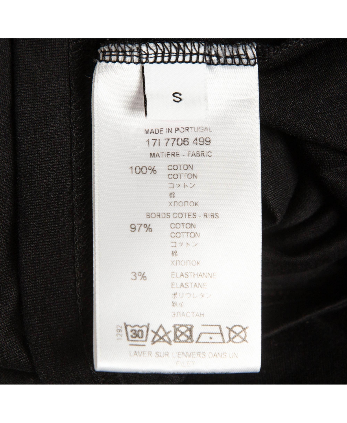 Pre-Owned Givenchy Women's Black Bambi Print Cotton Oversized T-Shirt