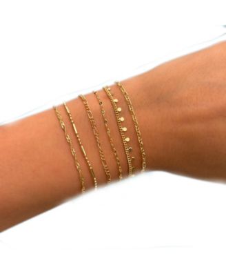 Shiny Baby Mariner Gold Plated Chain Bracelet