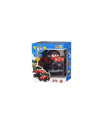 4" Transforming Robot – Poacher Villain Car | Toys for Kids' Role Play & Imaginative Fun