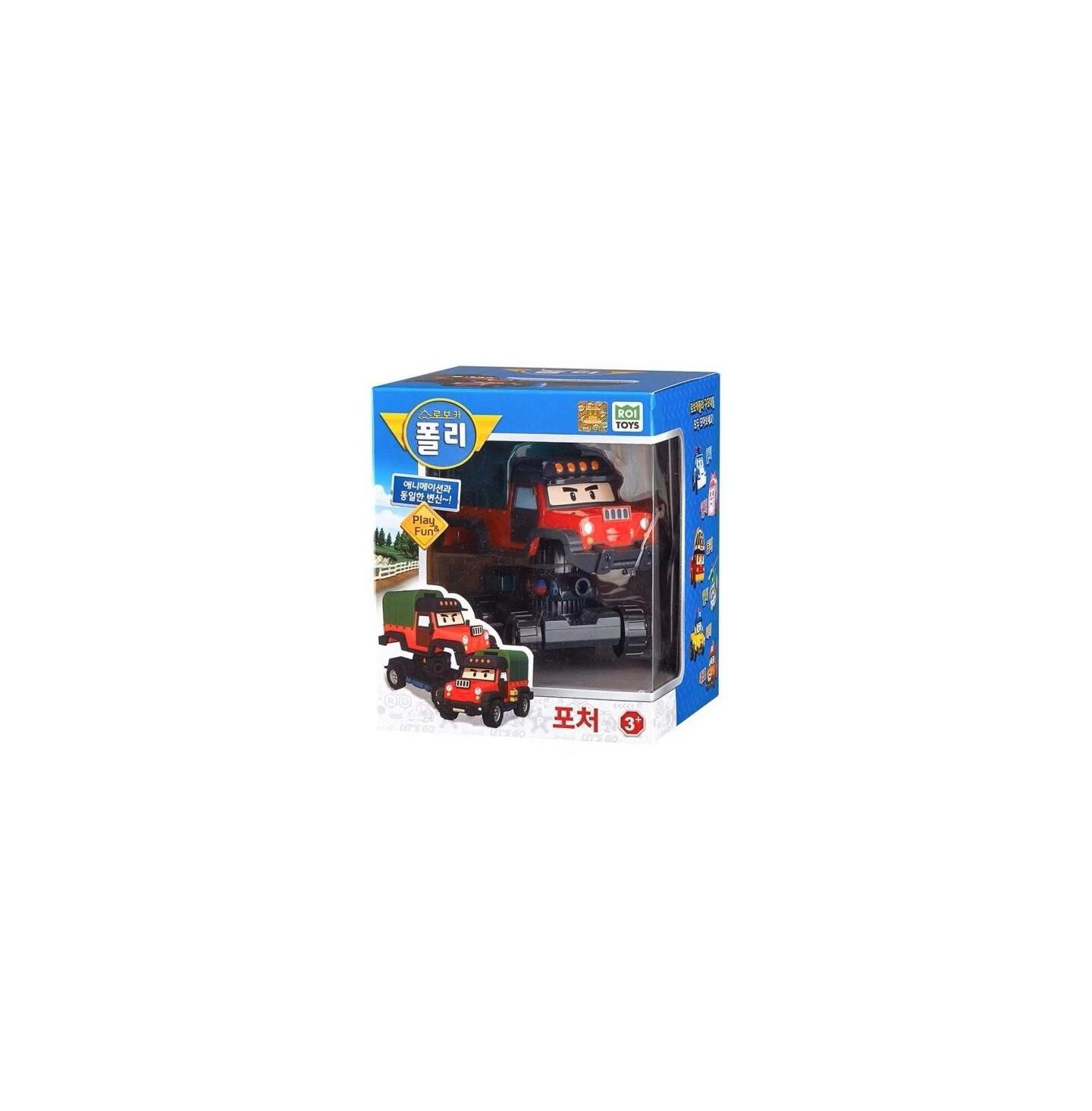 Детская фигурка Robocar Poli Poacher 4" Transforming Robot Action Figure, Ages 3+ — фото 4