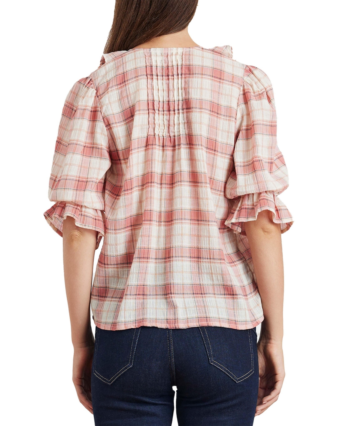 Paneros Clothing Women's Cotton Chloe Shirt Plaid