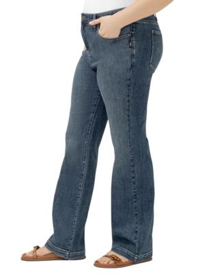 Plus Size Avery High Rise Curvy Fit Trouser Jeans