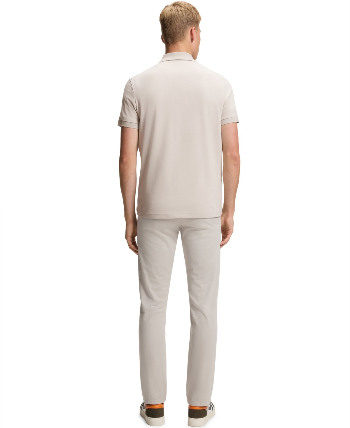 Boss by Hugo Boss Men's Stretch-Cotton Pique Slim-Fit Polo Shirt