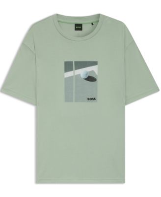Men's Tennis Artwork Pima-Cotton T-Shirt