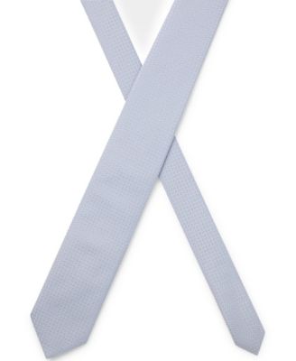 Men's Silk Blend Jacquard-Pattern Tie