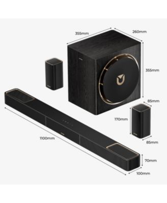 Skywave X50 5.1.4 Channel Dolby Atmos Soundbar