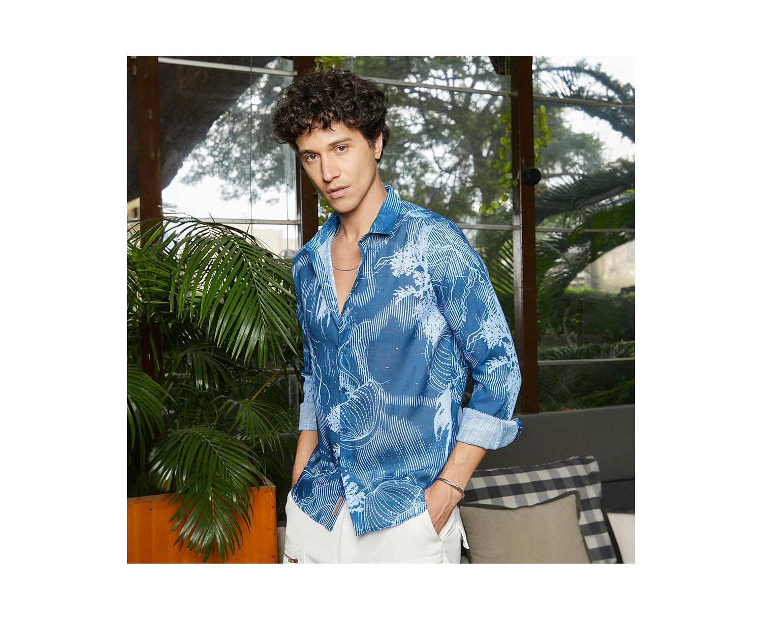 Men's Jellyfish Contrast Shirt