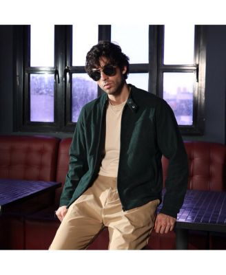 Men's Emerald Green Corduroy Rider Jacket