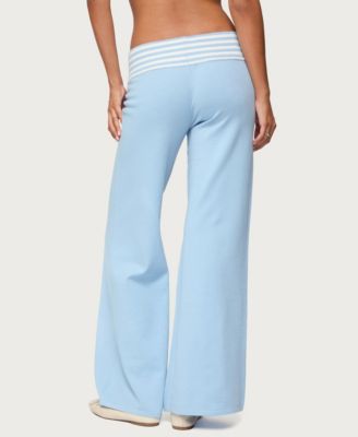 Women's Clarisse Stripey Flared Knit Pants