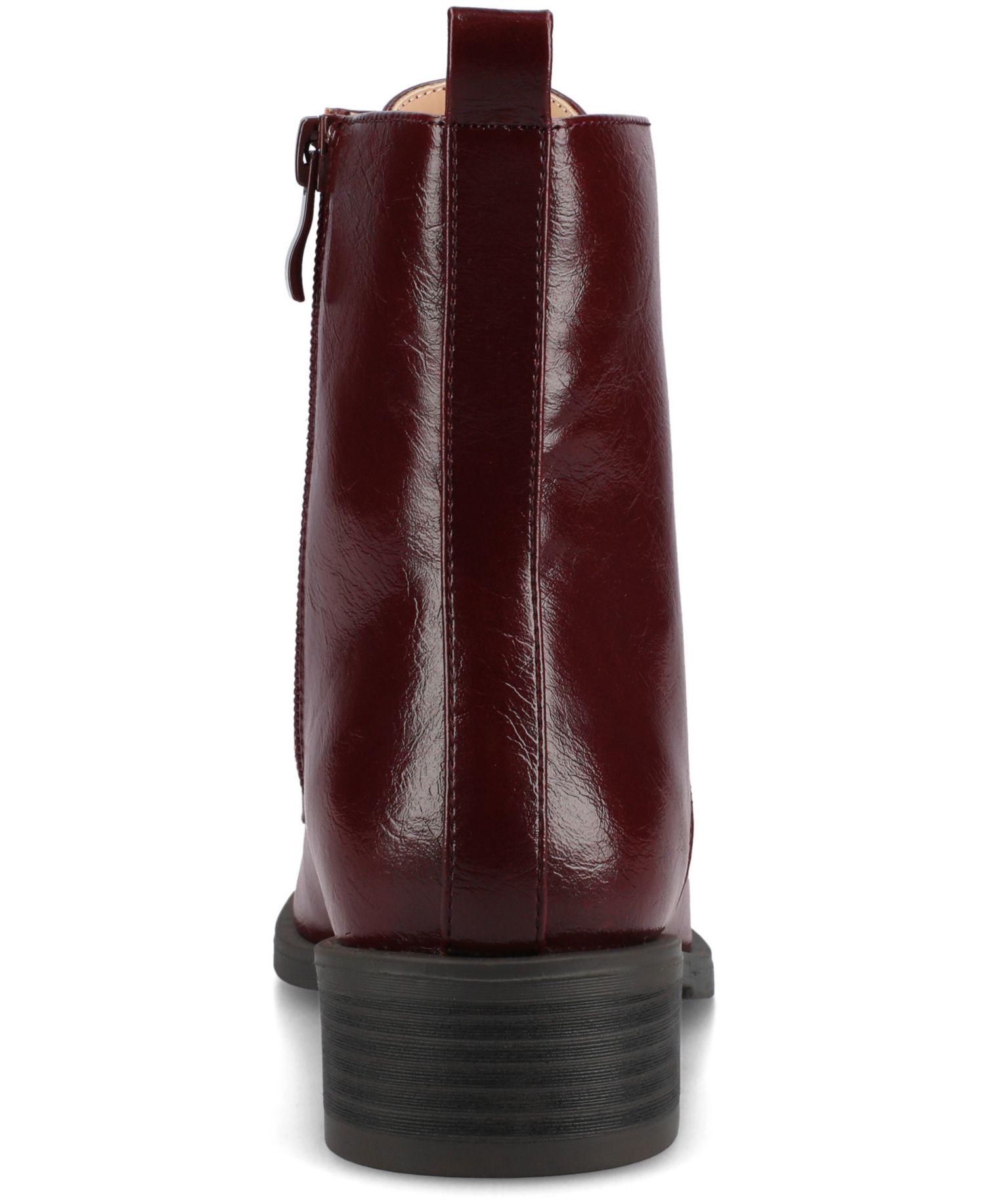 Women's Vienna Lace Up Stacked Heel Booties