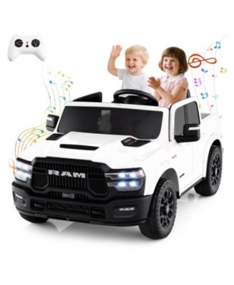 24V 2 Seater Ride on Truck w/Remote Control 3 Speeds Bluetooth LED Headlight