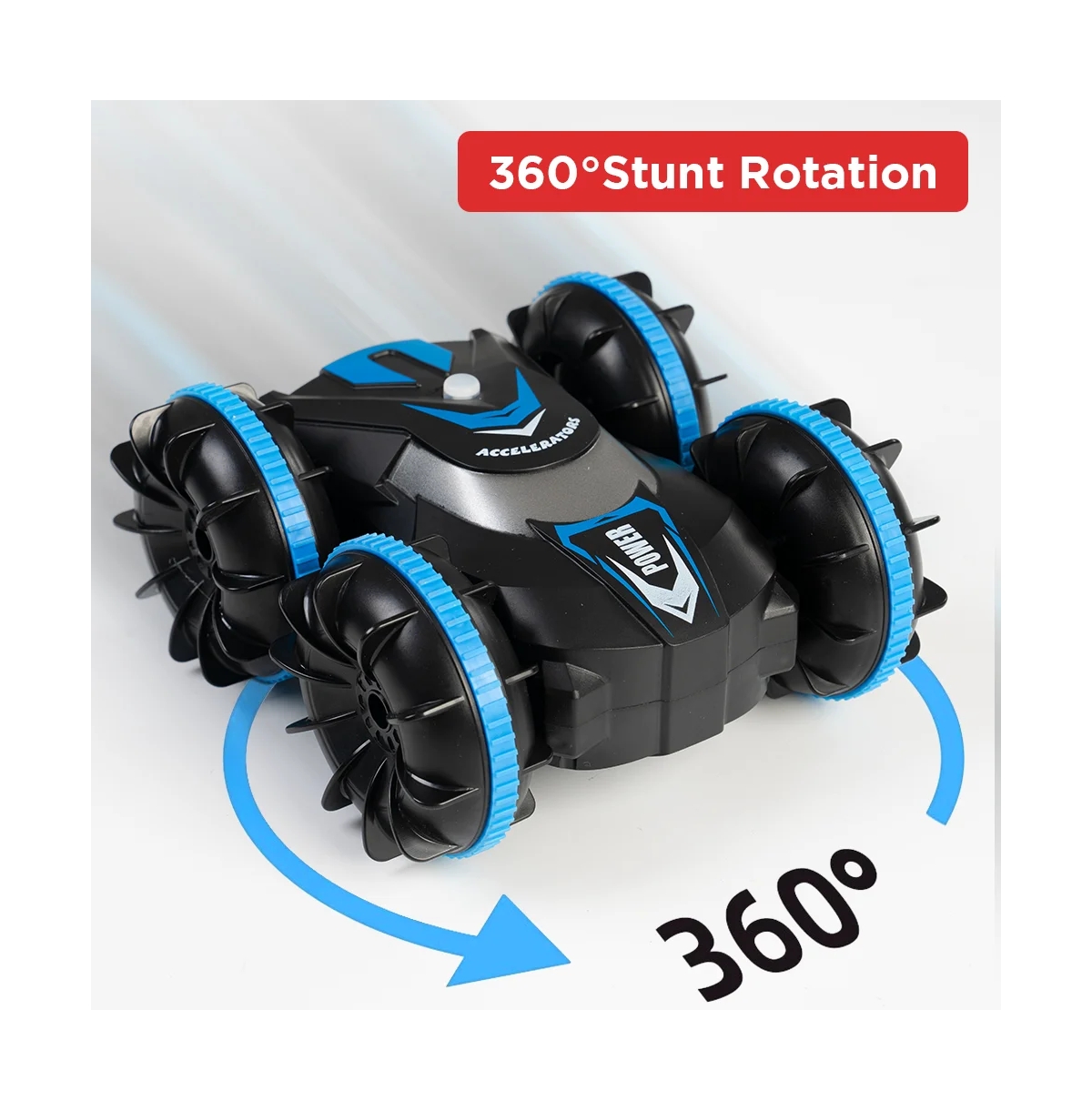 Cowin Remote Control Car Racing Stunt Car Rc Truck Toys High Speed for Kids 8-12 Xmas Gifts