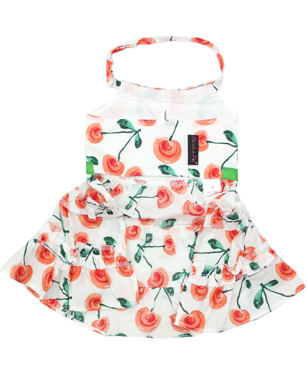 Parisian Pet Red Poppies Boho Dress