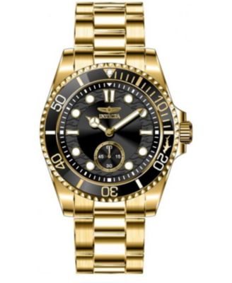 Men's 49429 Pro Diver Quartz VD78 Black Dial Watch