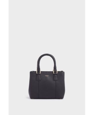 The Mini Adaline Leather Grab Bag - Grainy Hide
