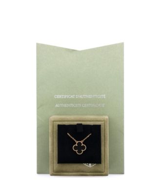 Vintage Alhambra Pendant Necklace