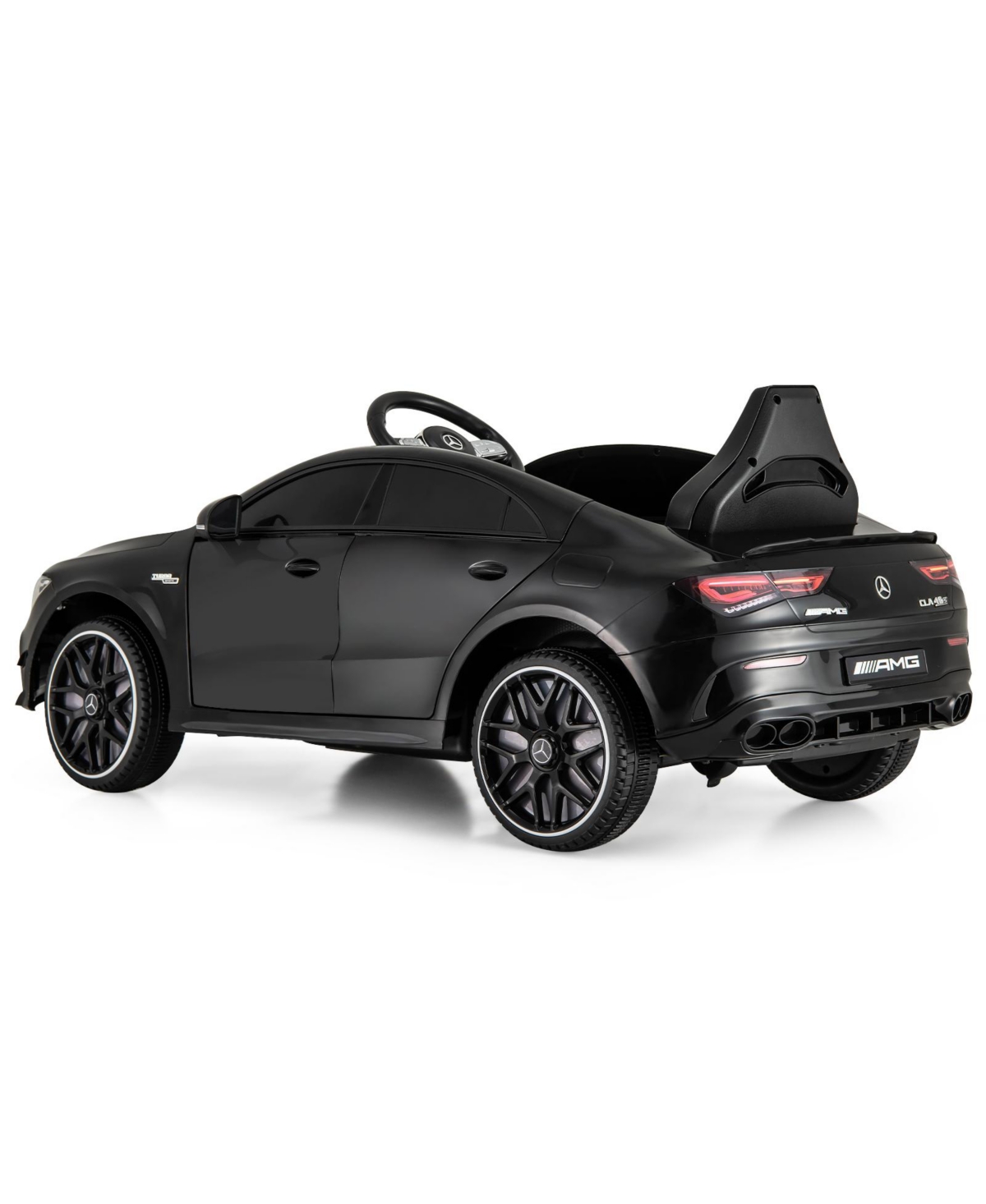 Sugift 12V Kids Ride on Car Mercedes-Benz Amg Cla 45 with Remote