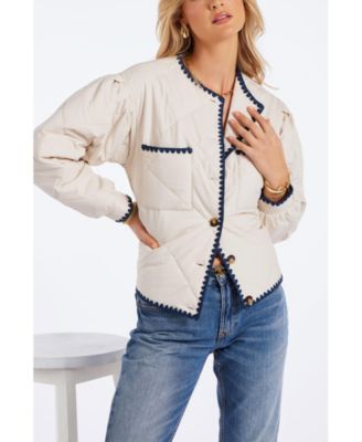 Women's BISHOP + YOUNG Brooklyn Whipstitch Quilted Jacket