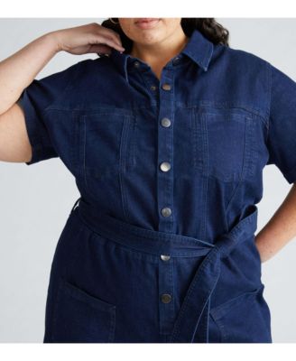 Women's Denim Jumpsuit