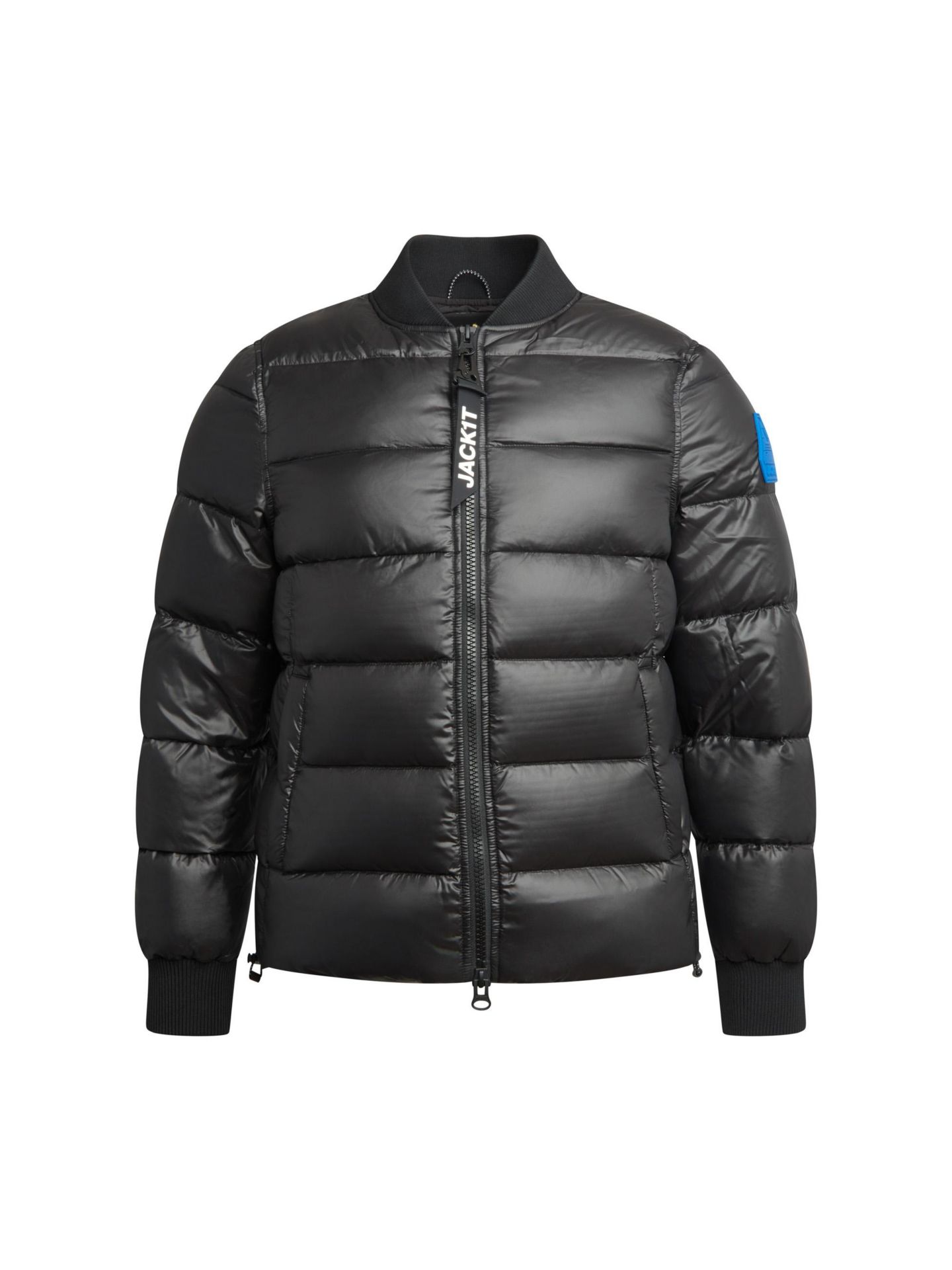 Мужская куртка JACK1T Vortex Long Sleeve Bomber, цвет: Чёрный — фото 7