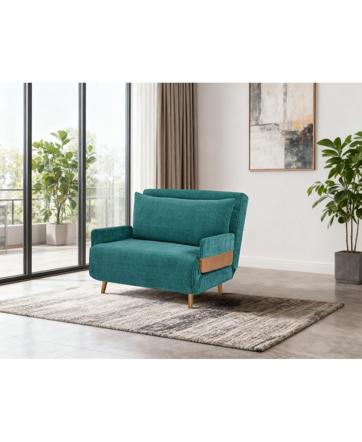 Streamdale Furniture Sven Sofa Bed - 3-in-1 Upholstered Chair Bed