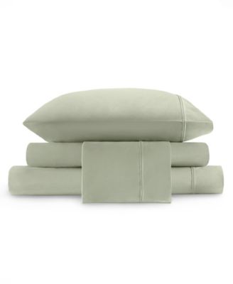 Sateen 400-Thread Count Cotton 5-Pc. Sheet Set, Split King