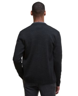 Men's Croscombe Knitted Zipper Cardigan Sweater