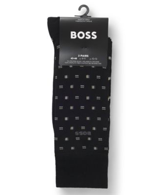 Men's Mini Iconic Print Logo Socks, 2-Pack