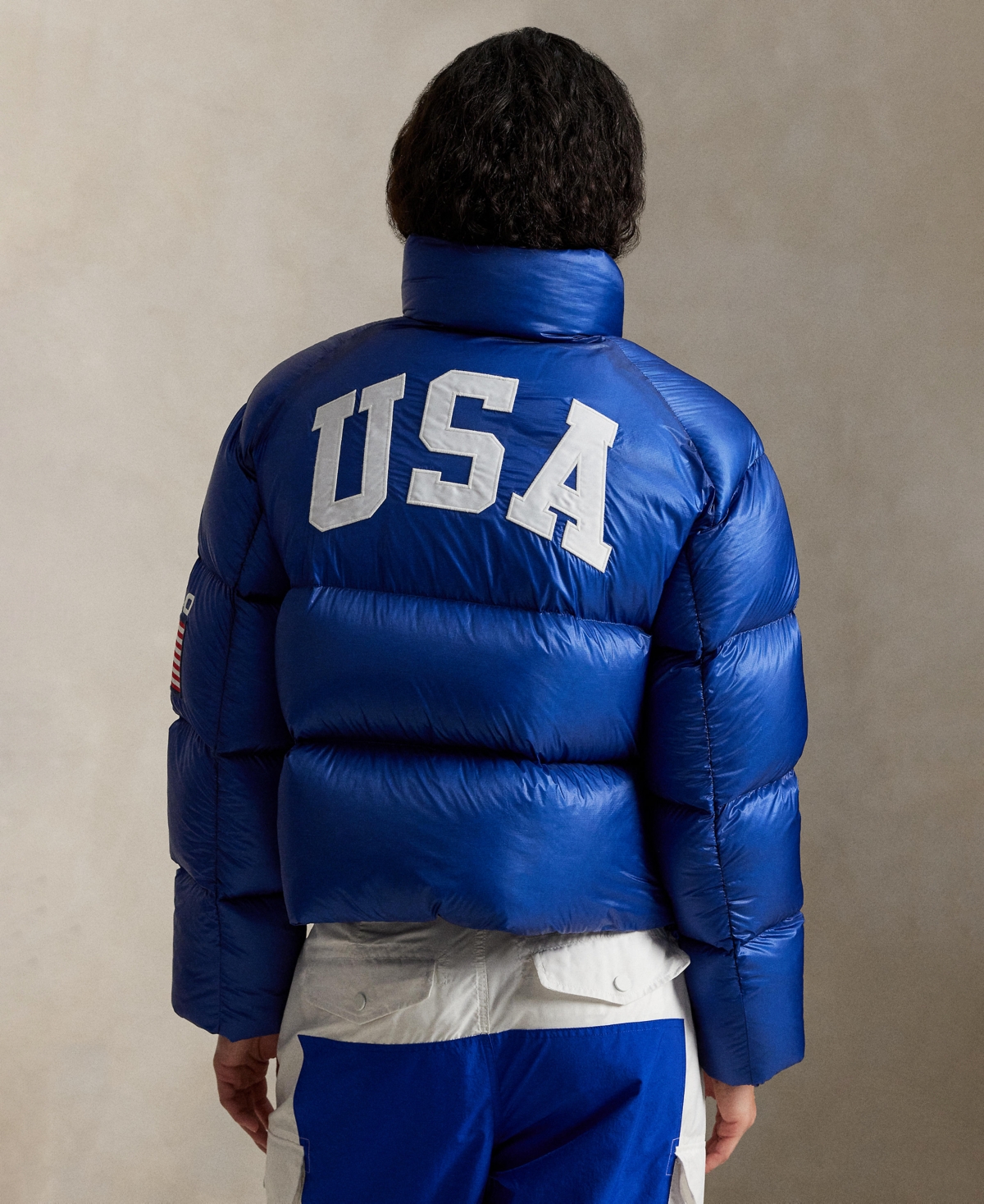 Polo Ralph Lauren Women's Flag Mid-Weight Down Puffer Jacket
