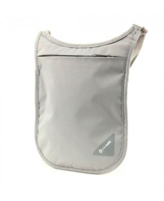 Coversafe V75 RFID Blocking Neck Pouch Neutral Grey