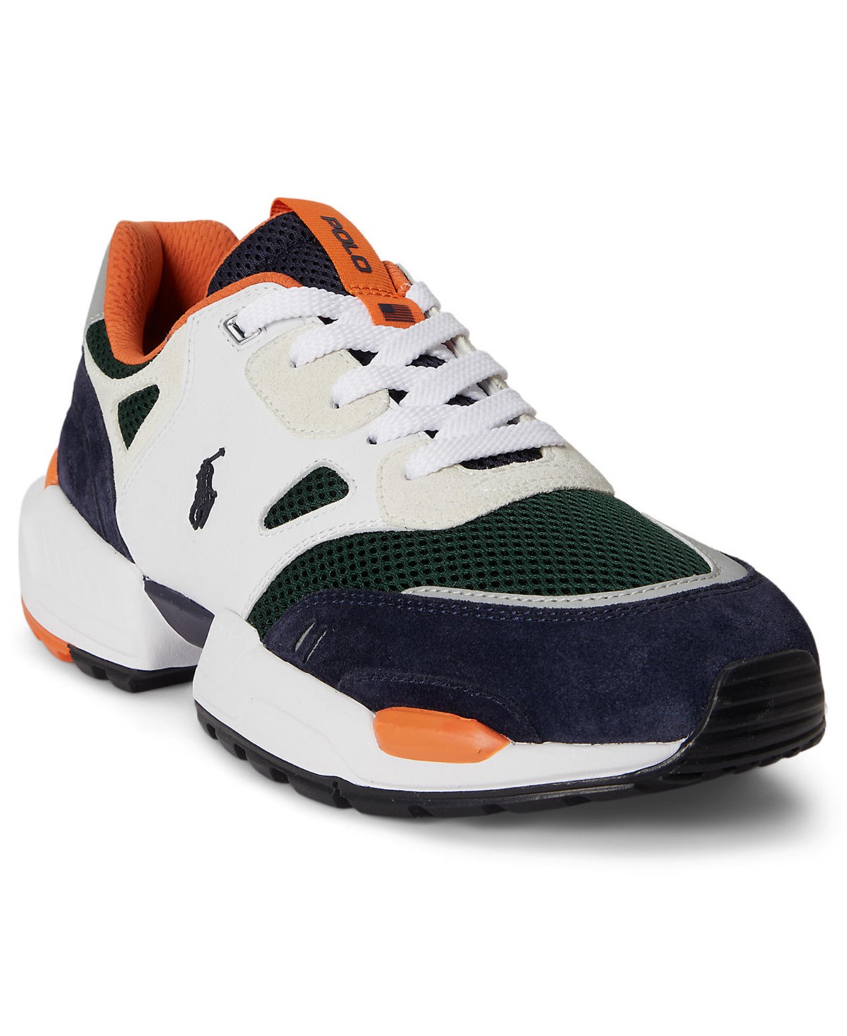 Мужские кроссовки Polo Ralph Lauren Men's Jogger Round Toe Sneakers — фото 1