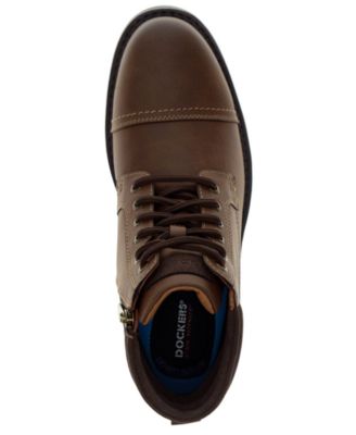 Men's Thomas Rugged Lace-Up Round-Toe Boots