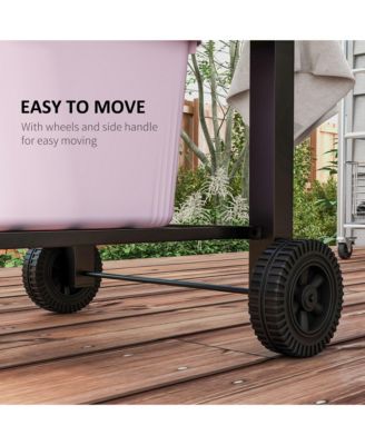 Charcoal BBQ Grill, Outdoor Portable Cooker,