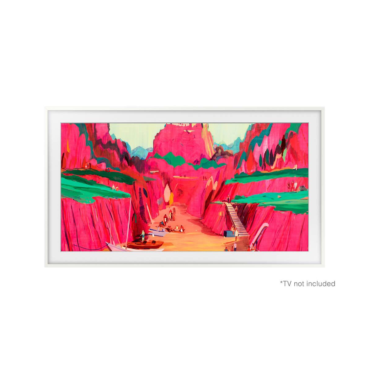 Samsung 65" The Frame Customizable Bezel Modern White