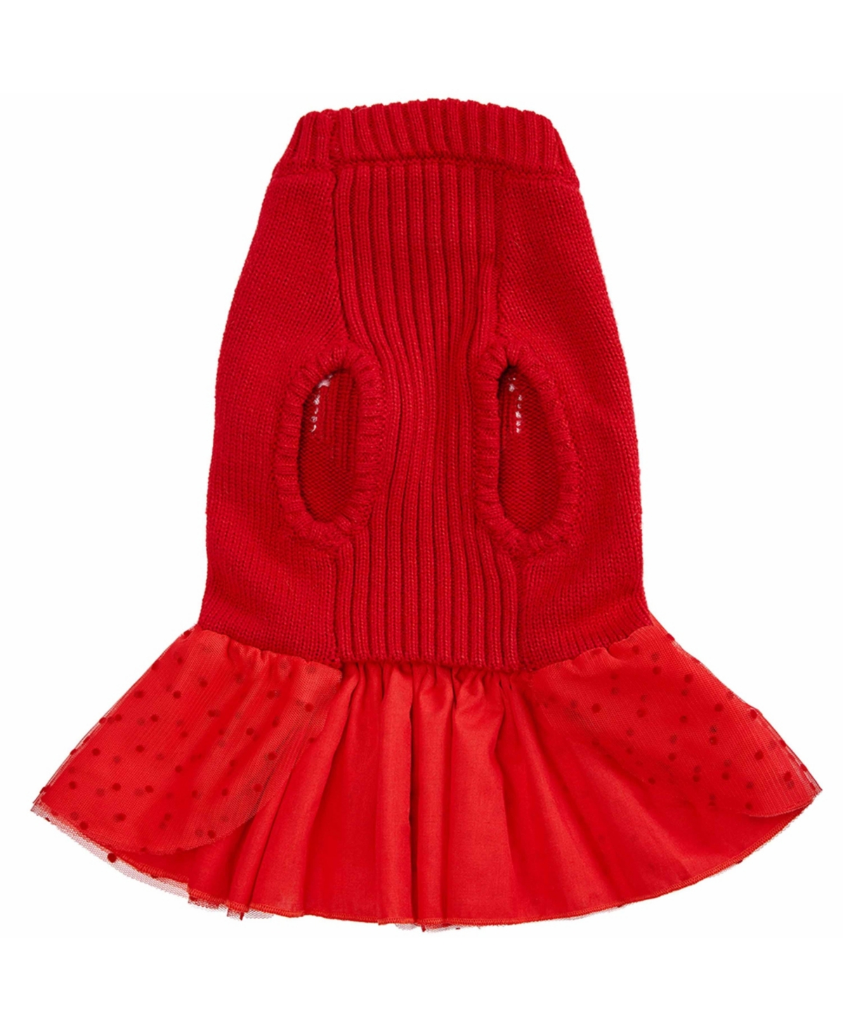 Blueberry Pet Pom-Pom Heart Dog Sweater