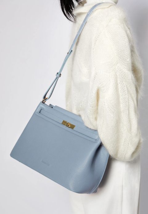 Женская сумка Victoria Hyde London Handbag Medium Satchel Shoulder Bag Victoria Hyde Alla, цвет: Синий